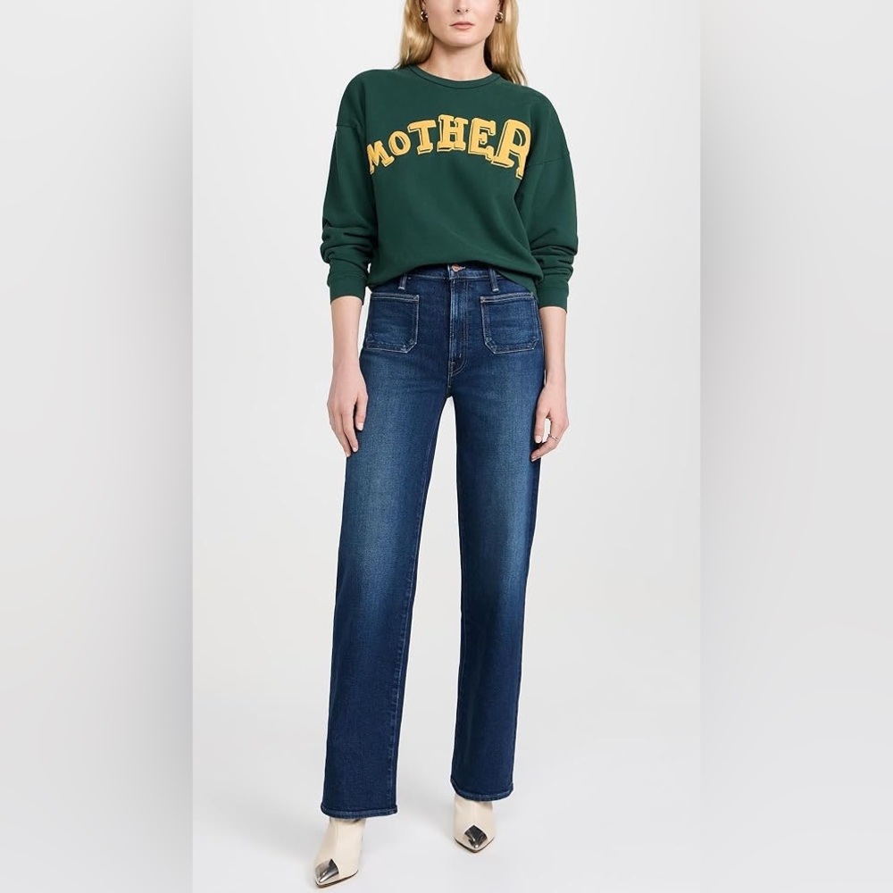 MOTHER Women's Patch Pocket Jeans